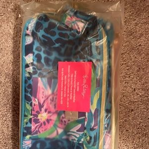 Lilly Pulitzer cosmetic bag… in birthday print